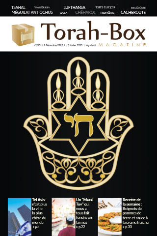Torah-Box Magazine n°213 - France - Vayichla'h